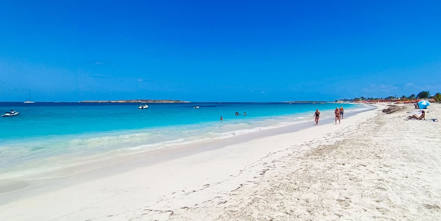 Orient Bay naturist beach in St Martin