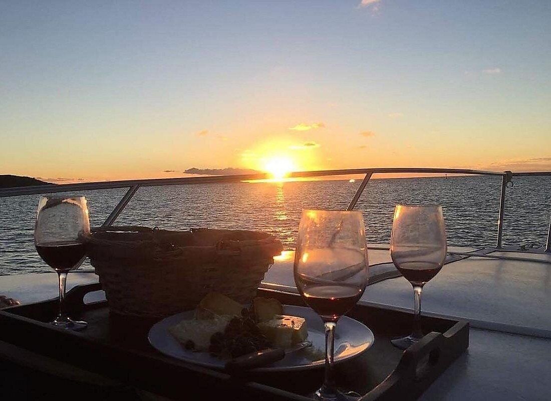 Private sunset cruise from Anse Marcel
