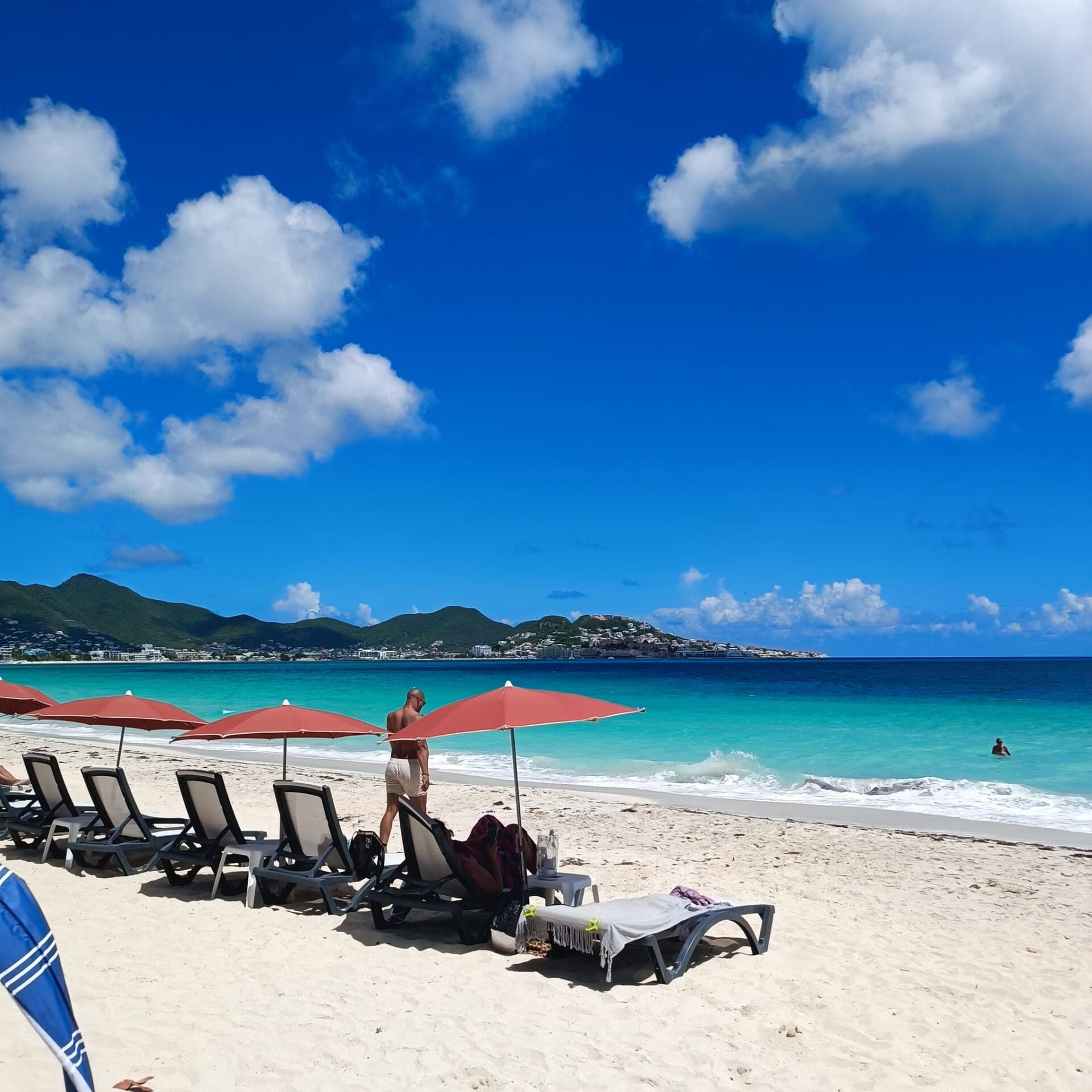 Simpson Bay Beach in St Maarten