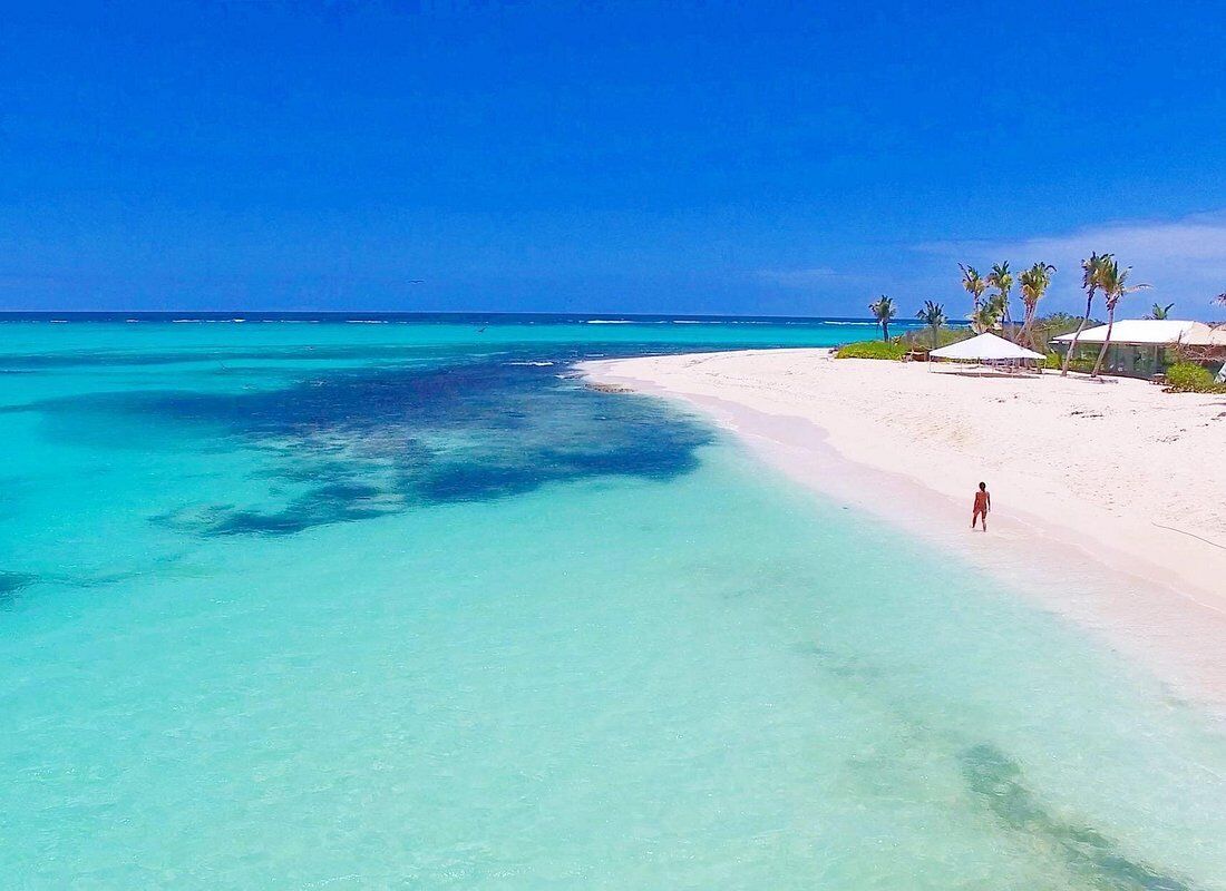 Anguilla beach and turquoise water