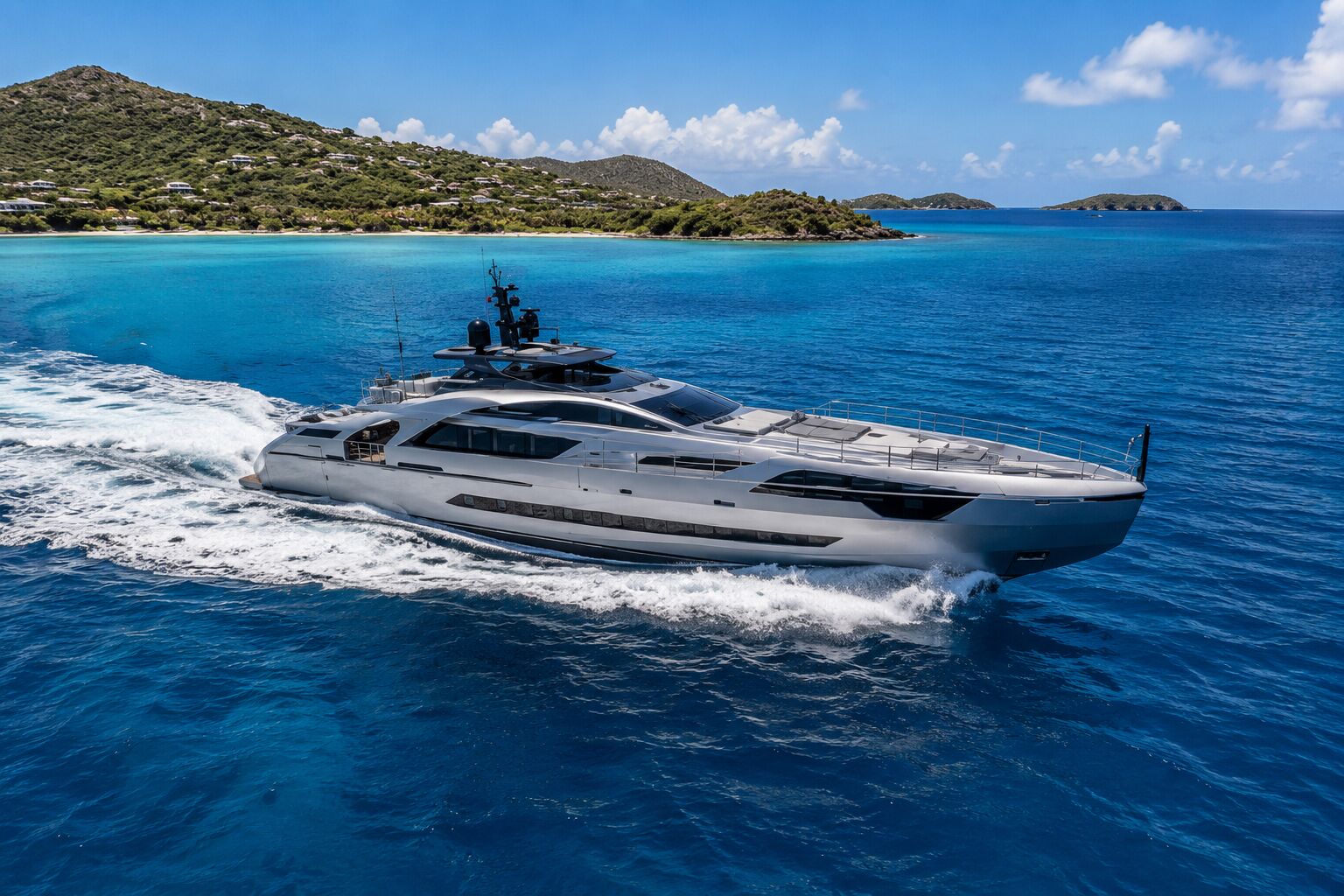 CABO — Pershing 141ft superyacht Sint Maarten