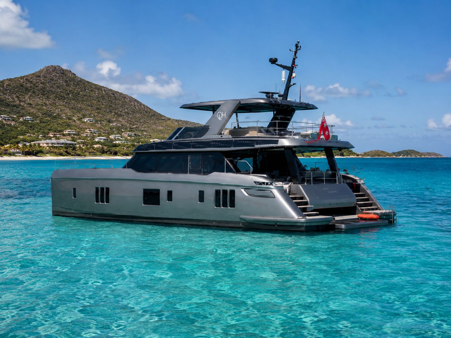 DOUBLE HAPPINESS — Sunreef 59ft catamaran Sint Maarten