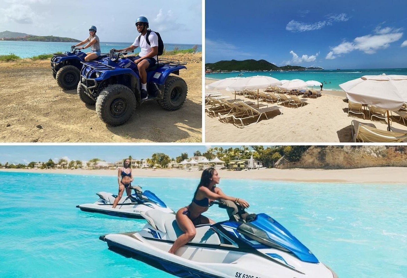 Jet ski and ATV combo tour in St Maarten