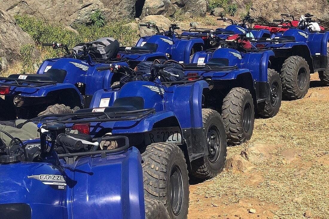 Guided ATV quad tour in St Maarten